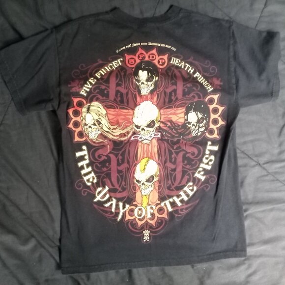 Five Finger Death Punch Way Of The Fist T-Shirt - Picture 6 of 6